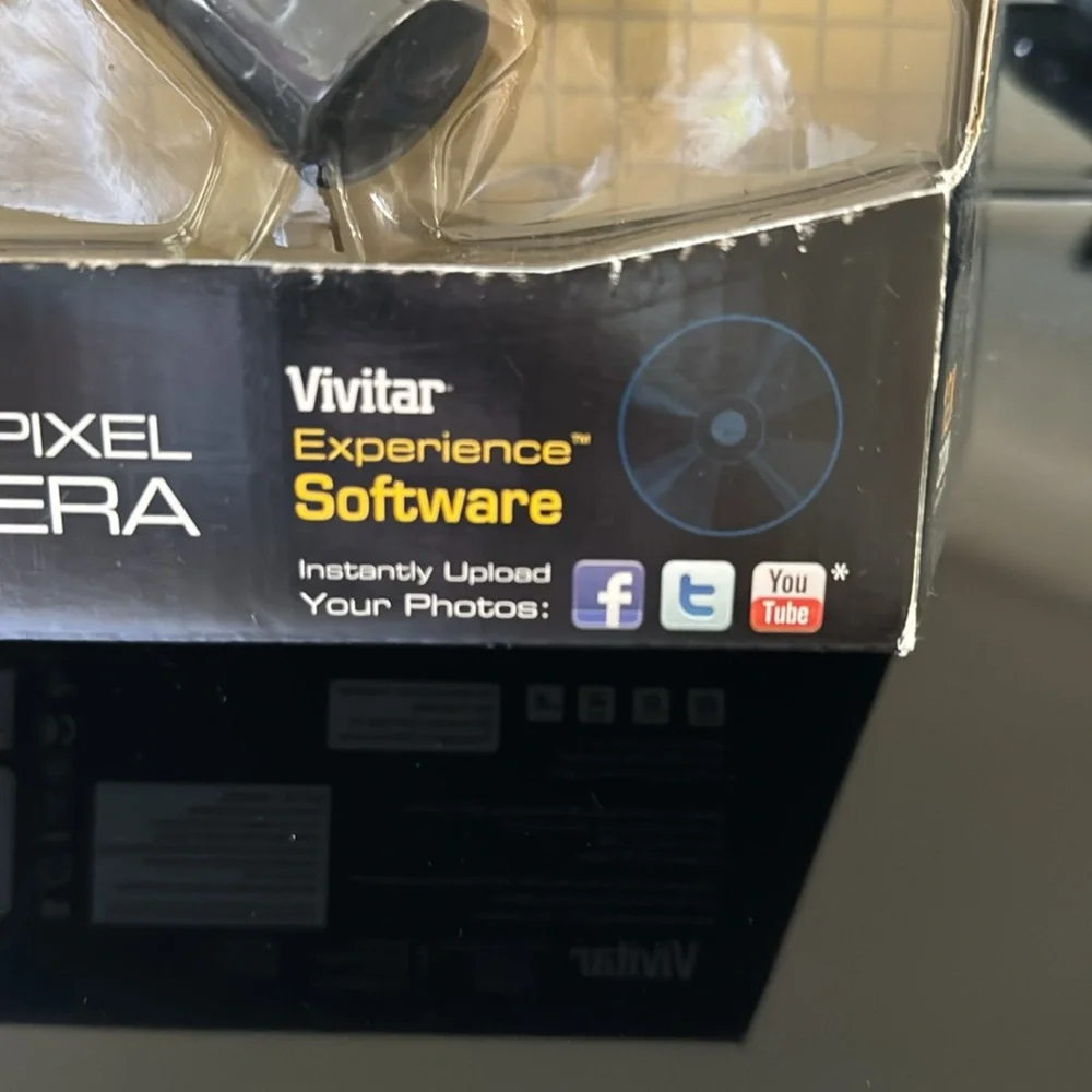 Vivitar 12x25 Dig-Cam Binoculars, NEW in Box, Capture Action Pics at Eve…